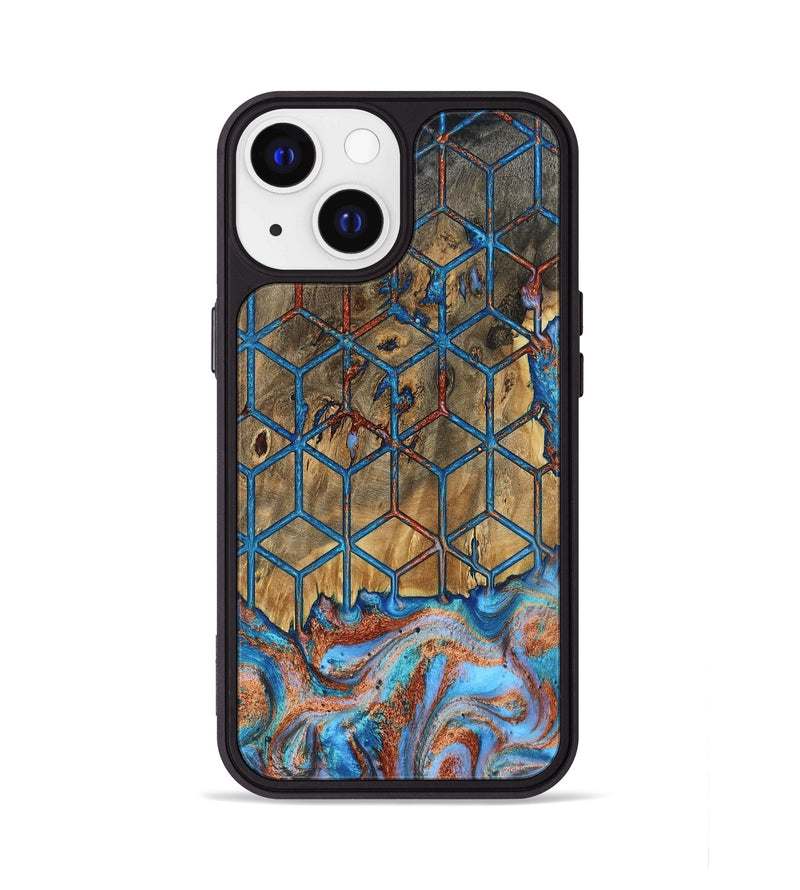 iPhone 13 Wood Phone Case - Abigale (Pattern, 809422)
