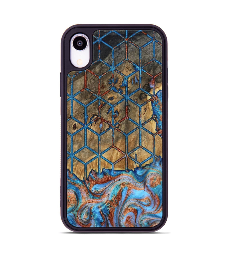 iPhone Xr Wood Phone Case - Abigale (Pattern, 809422)