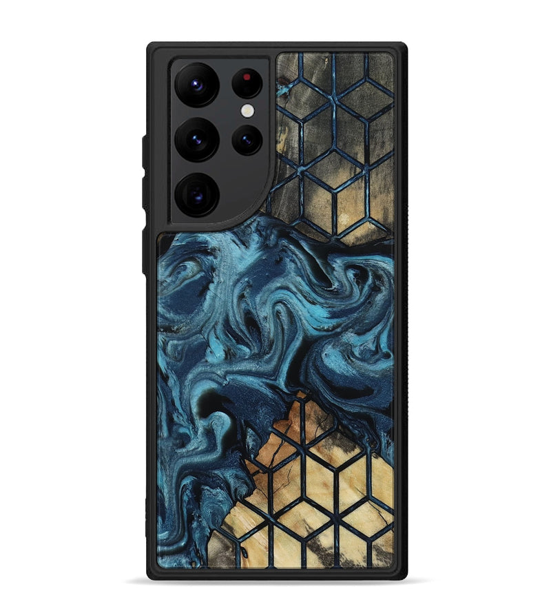 Galaxy S22 Ultra Wood Phone Case - Darion (Pattern, 809423)