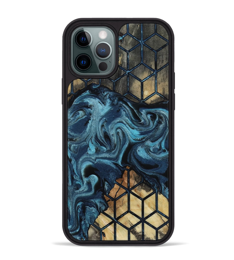 iPhone 12 Pro Max Wood Phone Case - Darion (Pattern, 809423)