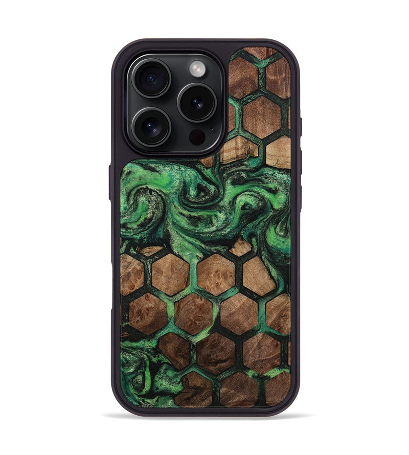 iPhone 16 Pro Wood Phone Case - Archie (Pattern, 809424)