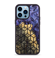 iPhone 14 Pro Max Wood Phone Case - Spencer (Pattern, 809426)