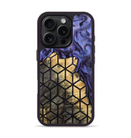 iPhone 16 Pro Wood Phone Case - Spencer (Pattern, 809426)