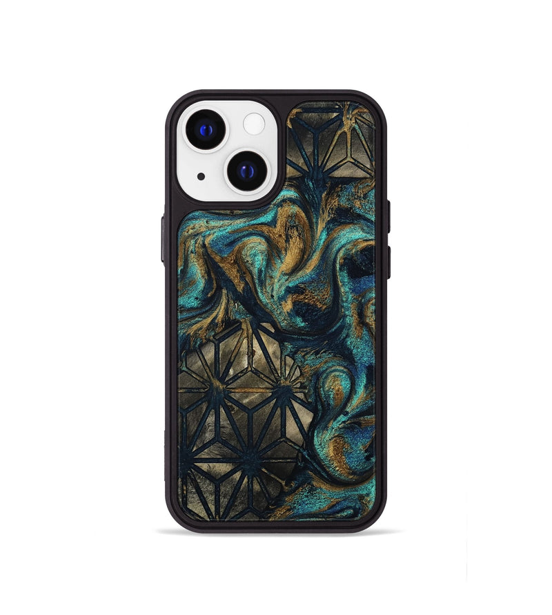 iPhone 13 mini Wood Phone Case - Darian (Pattern, 809428)