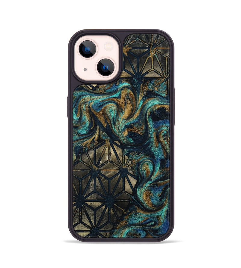 iPhone 14 Wood Phone Case - Darian (Pattern, 809428)