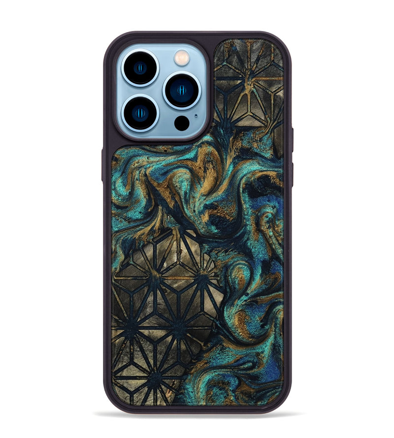 iPhone 14 Pro Max Wood Phone Case - Darian (Pattern, 809428)