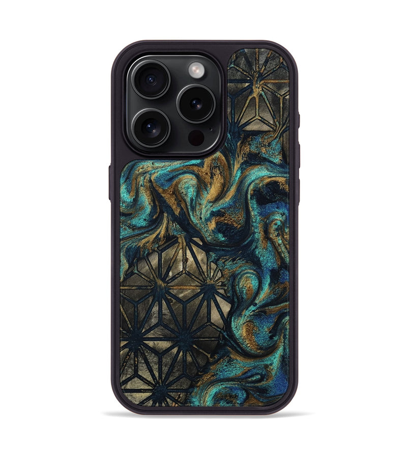 iPhone 15 Pro Wood Phone Case - Darian (Pattern, 809428)