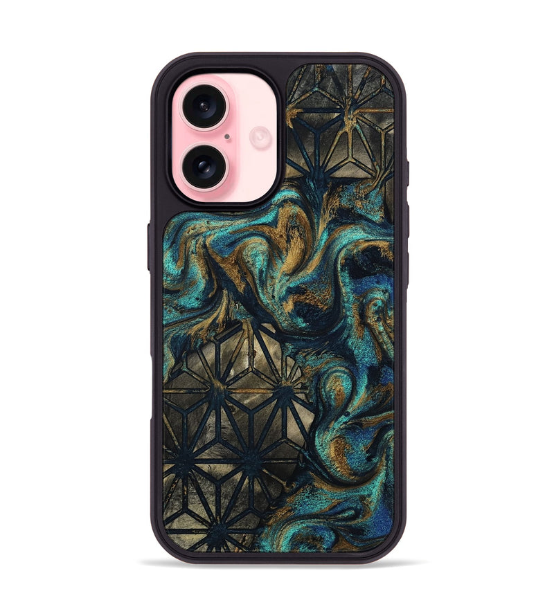 iPhone 16 Wood Phone Case - Darian (Pattern, 809428)