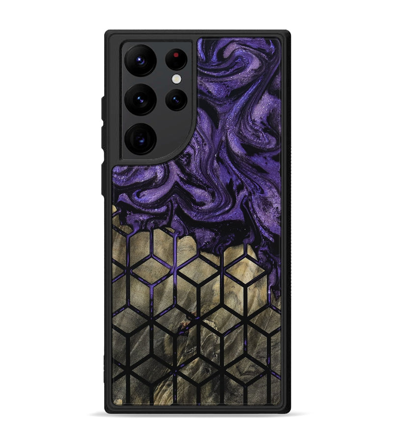 Galaxy S22 Ultra Wood Phone Case - Hyman (Pattern, 809430)