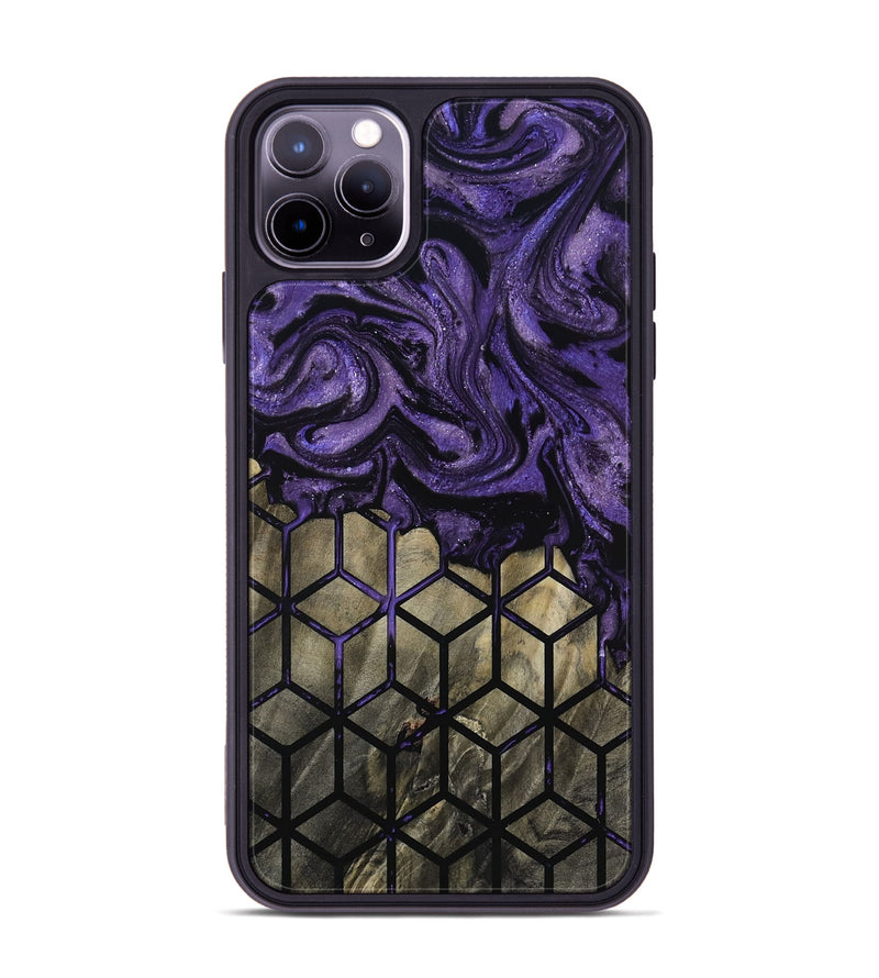 iPhone 11 Pro Max Wood Phone Case - Hyman (Pattern, 809430)