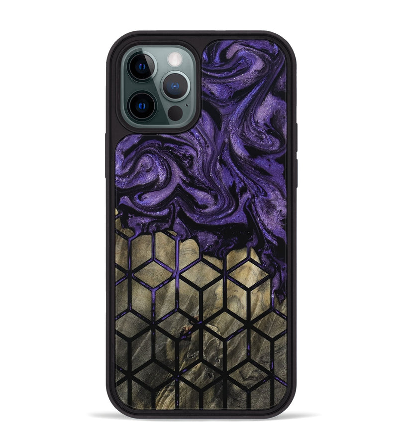 iPhone 12 Pro Max Wood Phone Case - Hyman (Pattern, 809430)