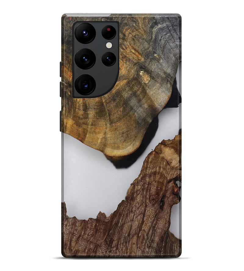 Galaxy S22 Ultra Wood Live Edge Phone Case - Shelli (Clear, 809436)