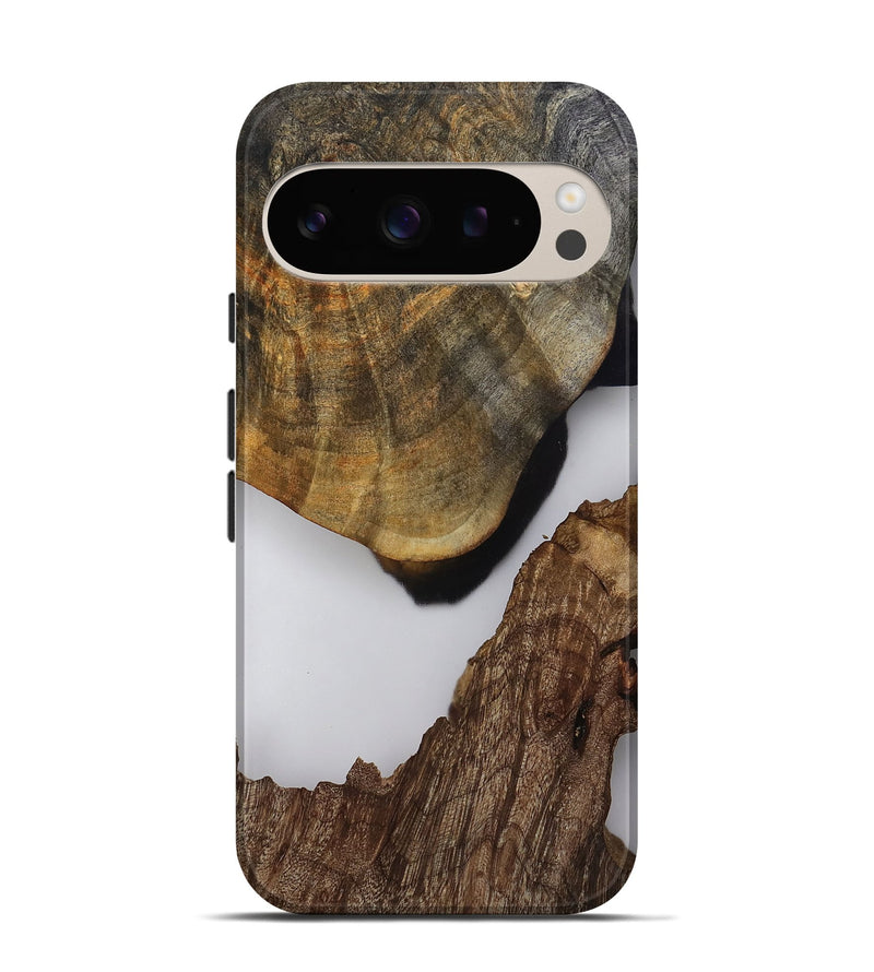 Pixel 9 Pro Wood Live Edge Phone Case - Shelli (Clear, 809436)