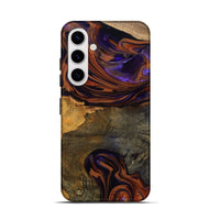 Galaxy S25 Wood Live Edge Phone Case - Kecia (Red, 809437)