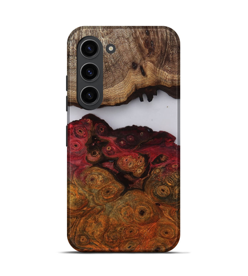 Galaxy S23 Wood Live Edge Phone Case - Kyra (Clear, 809444)
