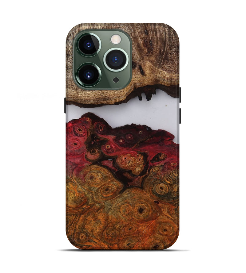 iPhone 13 Pro Wood Live Edge Phone Case - Kyra (Clear, 809444)