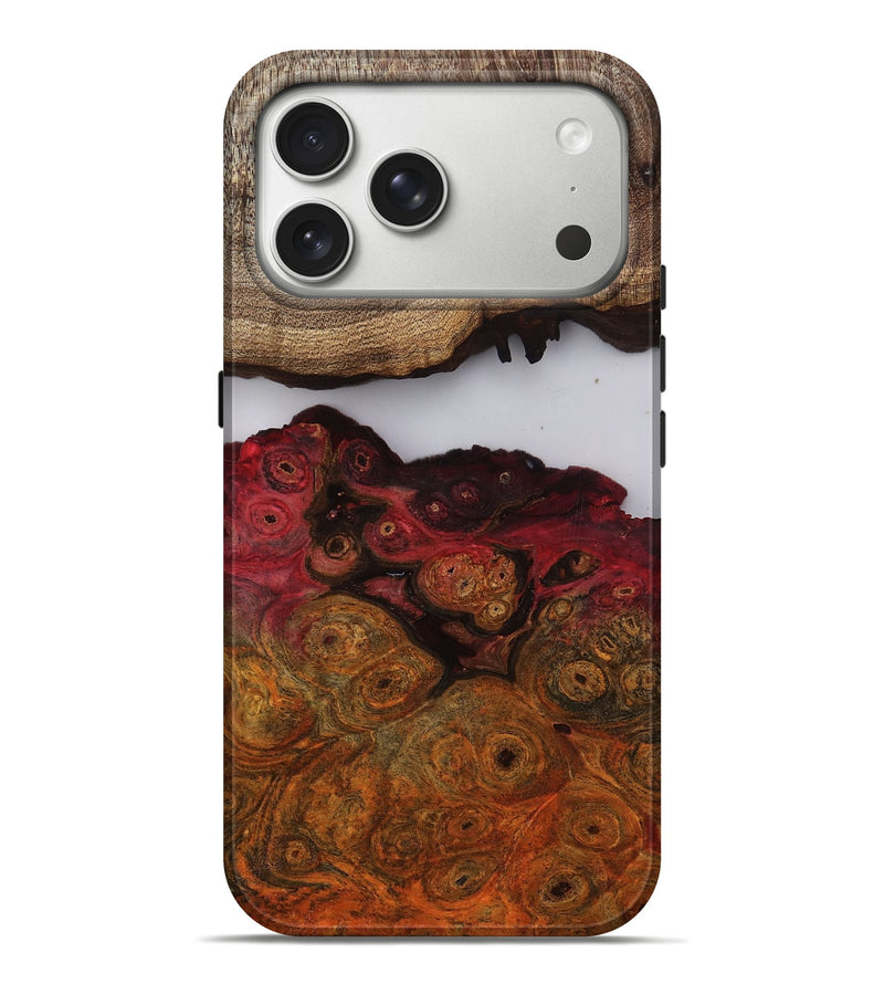 iPhone 17 Pro Max Wood Live Edge Phone Case - Kyra (Clear, 809444)