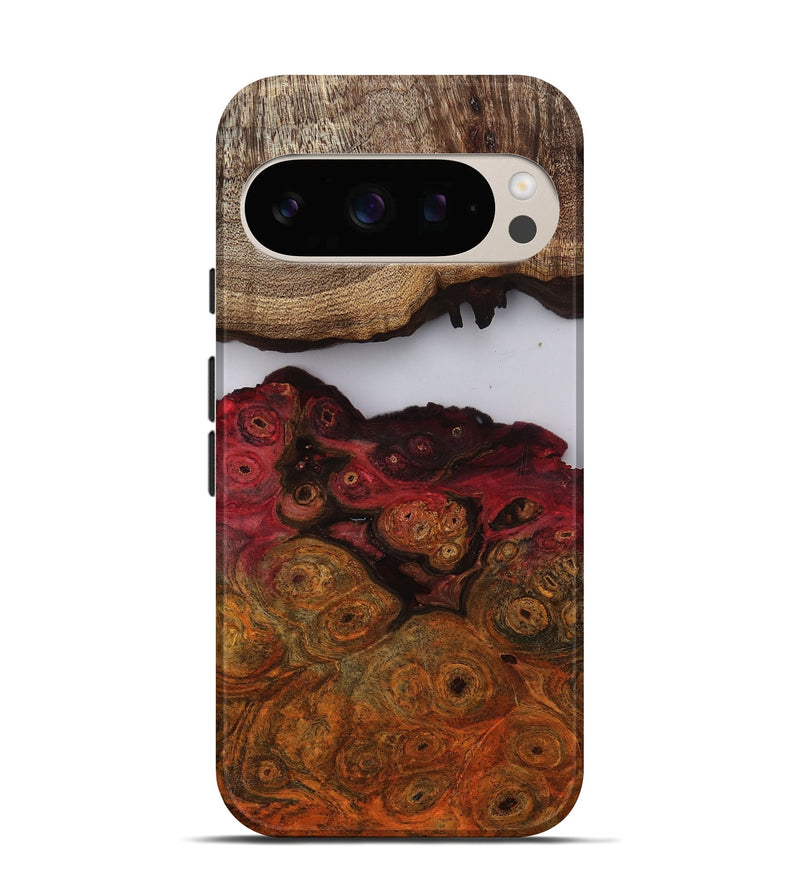 Pixel 10 Pro Wood Live Edge Phone Case - Kyra (Clear, 809444)