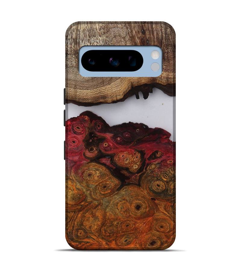 Pixel 8 Pro Wood Live Edge Phone Case - Kyra (Clear, 809444)