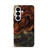 Galaxy S26 Wood Live Edge Phone Case - Lupe (Red, 809459)