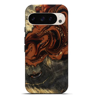 Pixel 9 Pro XL Wood Live Edge Phone Case - Lupe (Red, 809459)
