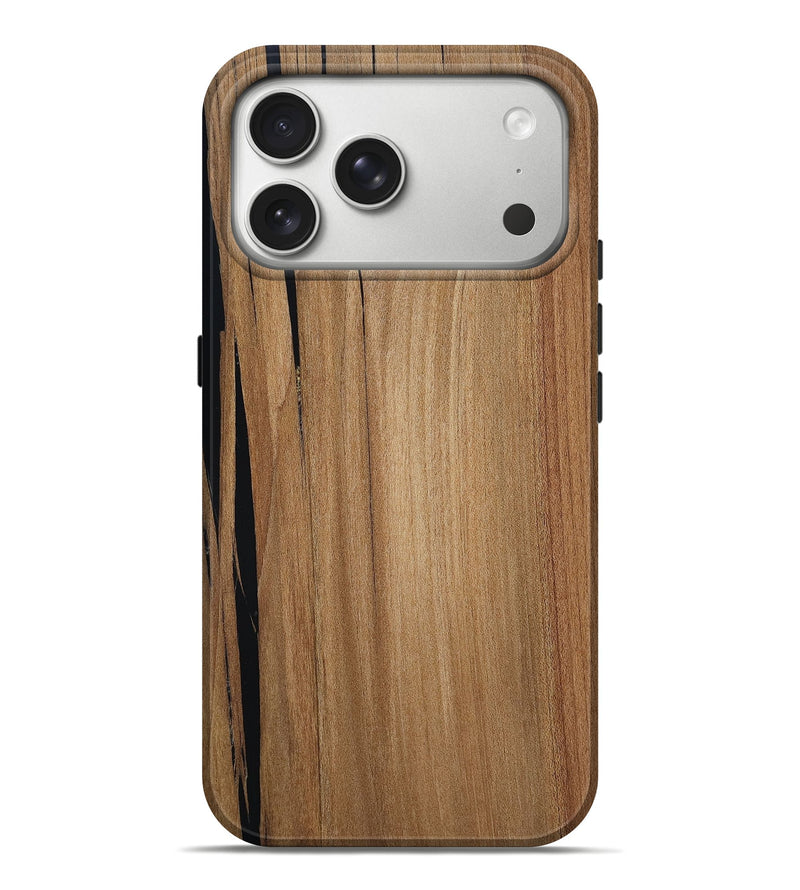 iPhone 17 Pro Max Wood Live Edge Phone Case - Leda (Wood Burl, 809471)