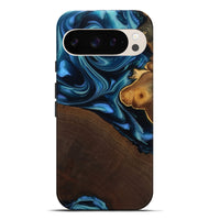 Pixel 10 Pro XL Wood Live Edge Phone Case - Tatum (Blue, 809472)