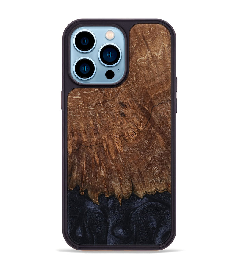 iPhone 14 Pro Max Wood Phone Case - Amare (Wood Burl, 809614)