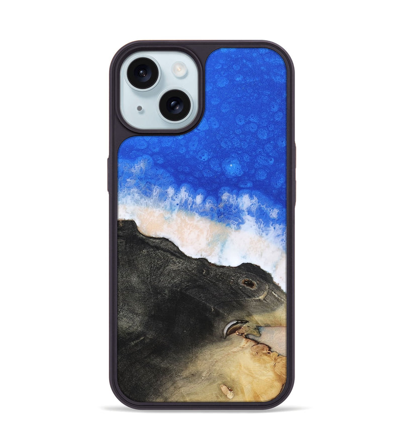 iPhone 15 Wood Phone Case - Alena (Coastal, 809632)