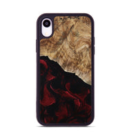 iPhone Xr Wood Phone Case - Ronald (Red, 809662)
