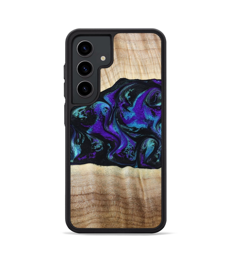 Galaxy S24 Wood Phone Case - Monroe (Purple, 809672)
