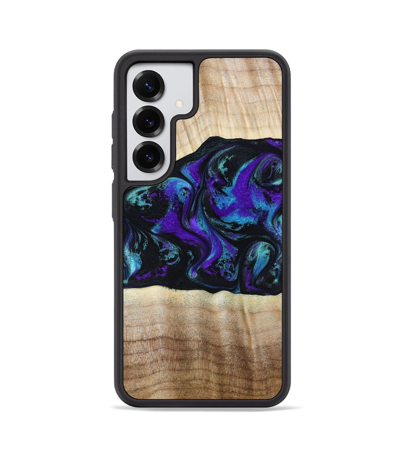 Galaxy S25 Wood Phone Case - Monroe (Purple, 809672)