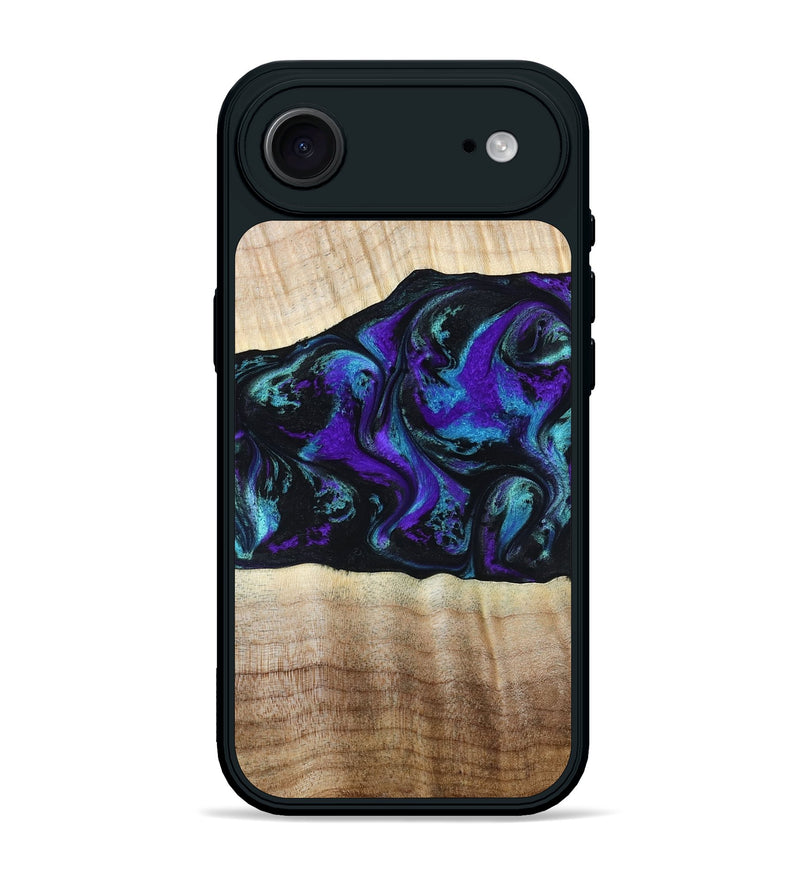 iPhone 17 Air Wood Phone Case - Monroe (Purple, 809672)