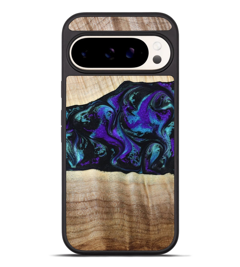 Pixel 9 Pro XL Wood Phone Case - Monroe (Purple, 809672)