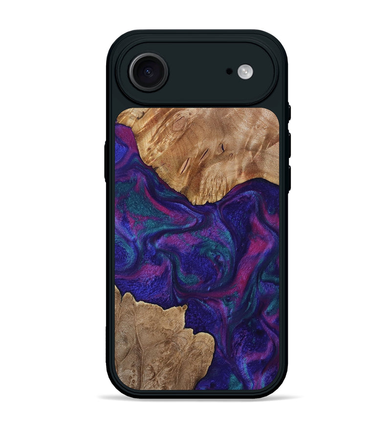 iPhone 17 Air Wood Phone Case - Alexa (Purple, 809681)