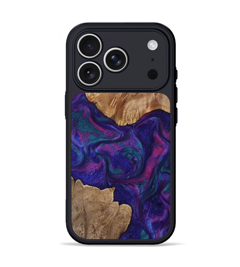 iPhone 17 Pro Wood Phone Case - Alexa (Purple, 809681)