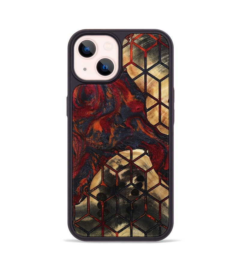 iPhone 14 Wood Phone Case - Lester (Pattern, 809713)