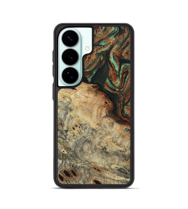 Galaxy S26 Wood Phone Case - Erika (Green, 809748)
