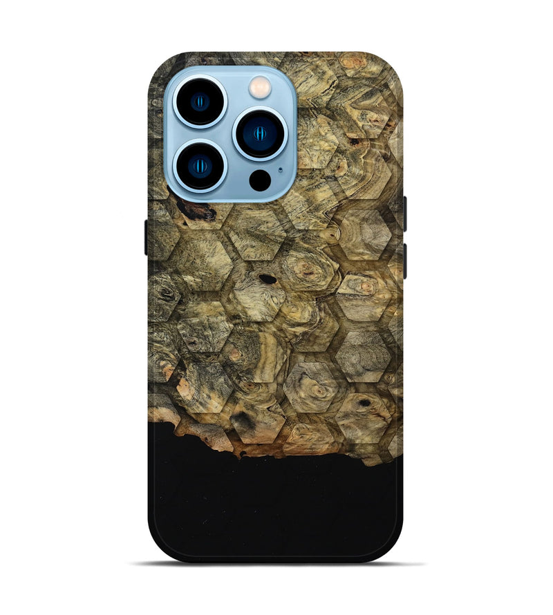 iPhone 14 Pro Wood Live Edge Phone Case - Kristan (Pattern, 809768)