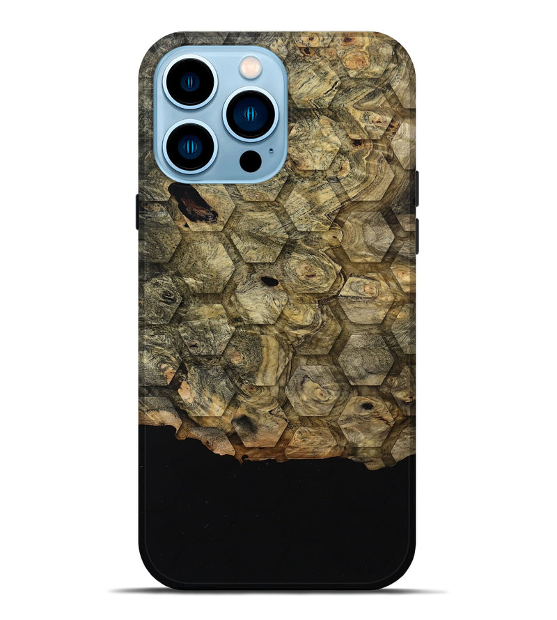 iPhone 14 Pro Max Wood Live Edge Phone Case - Kristan (Pattern, 809768)