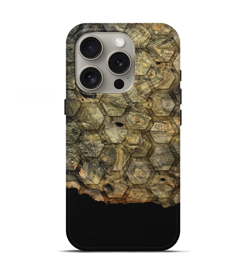 iPhone 16 Pro Wood Live Edge Phone Case - Kristan (Pattern, 809768)