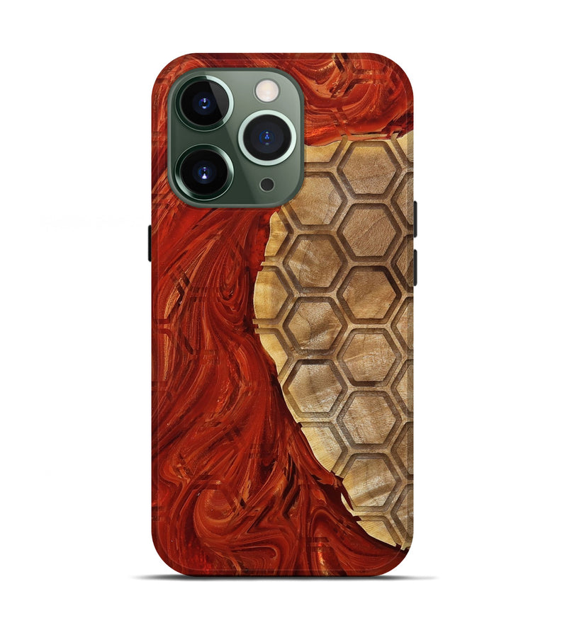 iPhone 13 Pro Wood Live Edge Phone Case - Ali (Pattern, 809783)
