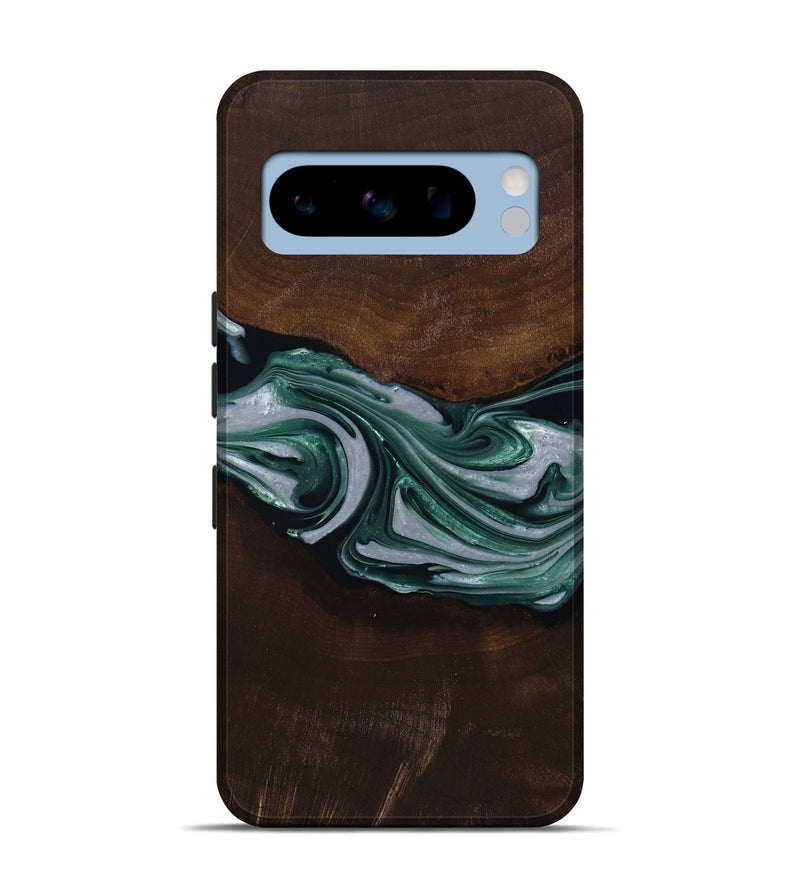 Pixel 8 Pro Wood Live Edge Phone Case - Milan (Green, 809790)