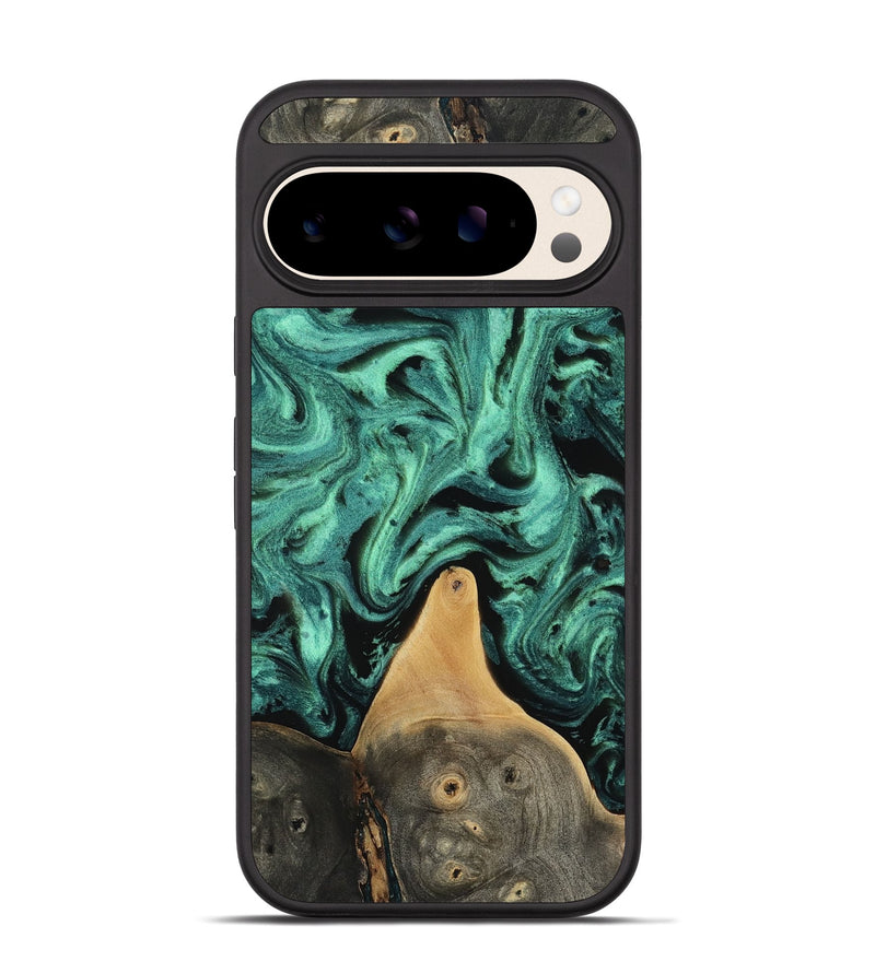 Pixel 10 Wood Phone Case - Marlie (Green, 809808)