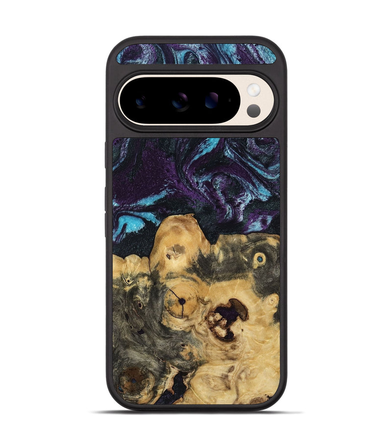 Pixel 10 Wood Phone Case - Isamar (Purple, 809818)