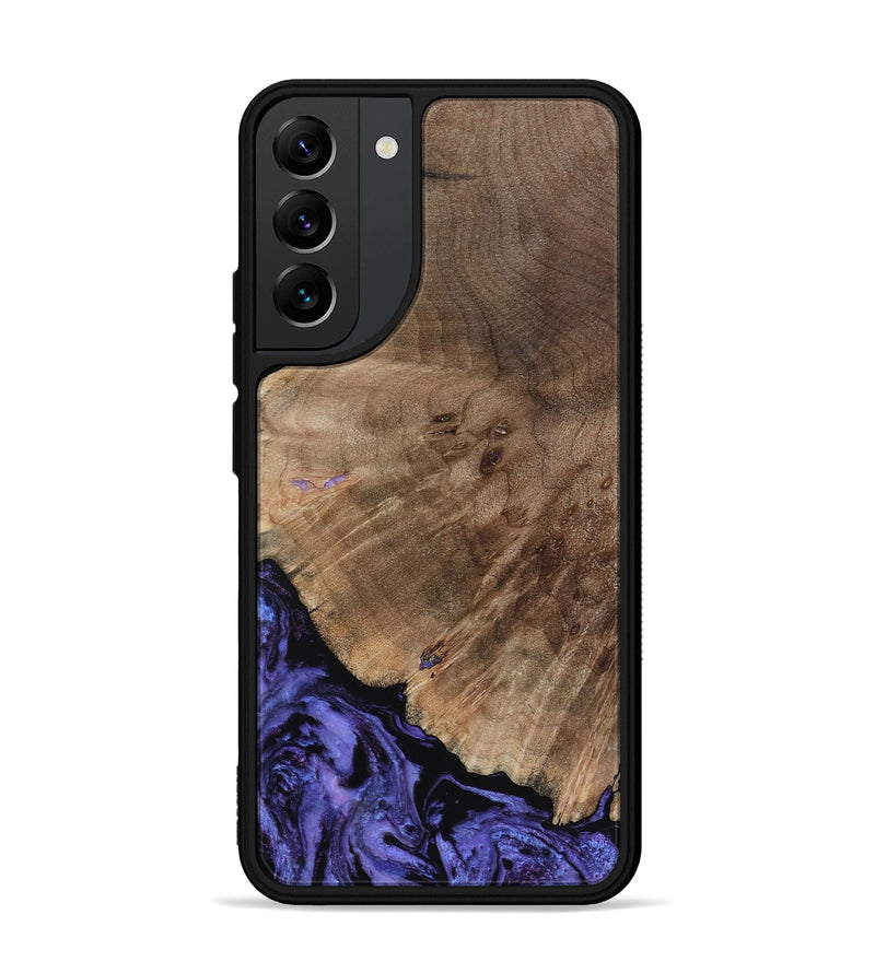 Galaxy S22 Plus Wood Phone Case - Hans (Purple, 809819)