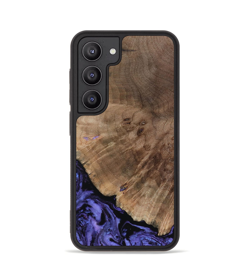 Galaxy S23 Wood Phone Case - Hans (Purple, 809819)