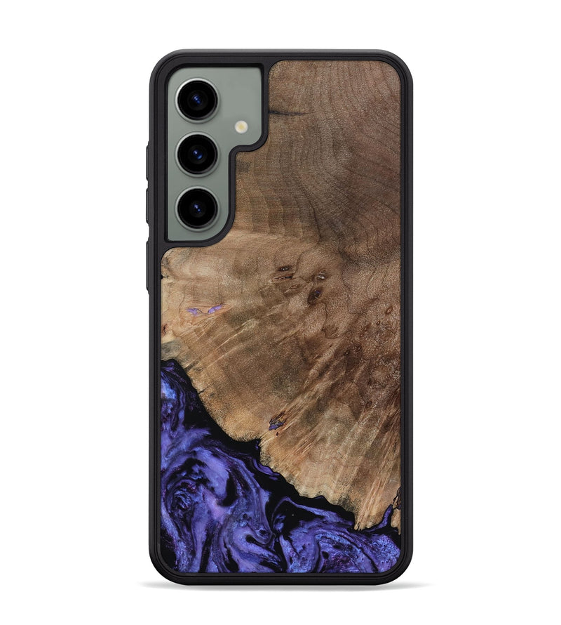 Galaxy S24 Plus Wood Phone Case - Hans (Purple, 809819)
