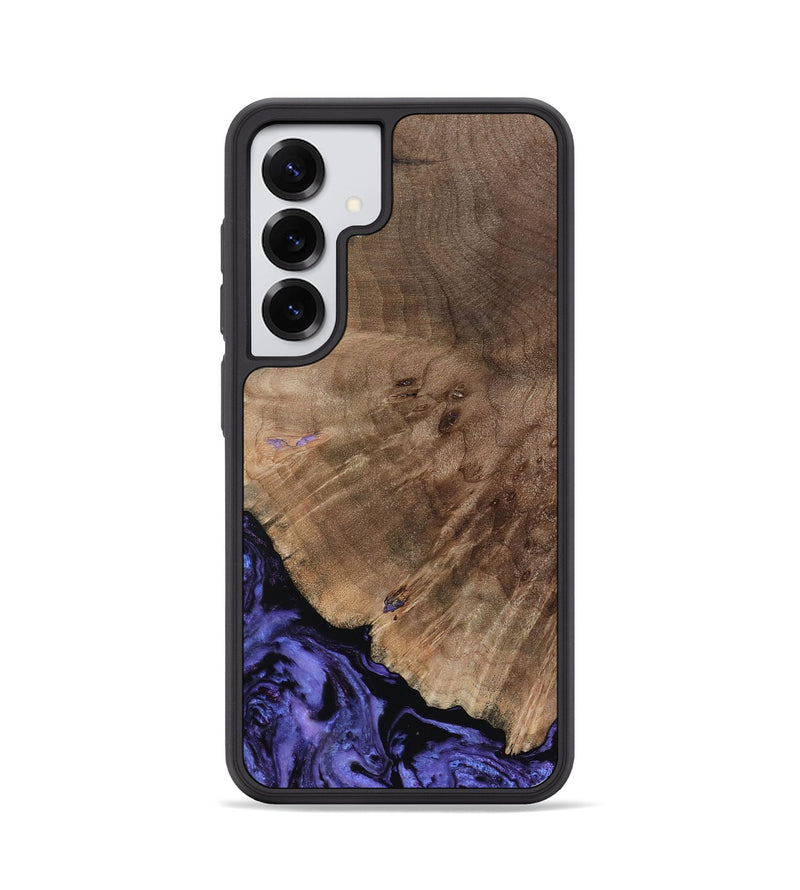Galaxy S25 Wood Phone Case - Hans (Purple, 809819)