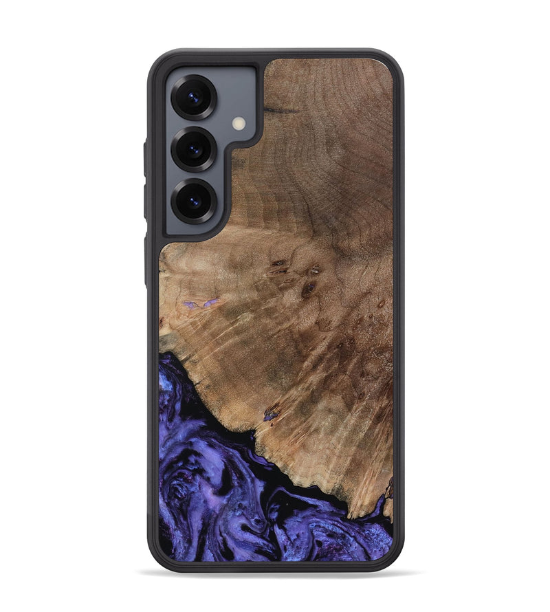Galaxy S25 Plus Wood Phone Case - Hans (Purple, 809819)
